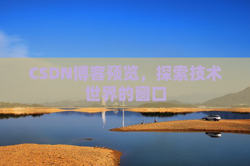 CSDN博客预览，探索技术世界的窗口